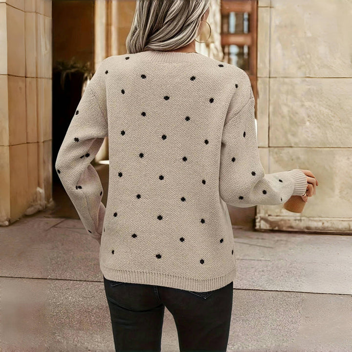 MAEVE™ | Polka Dot Sweater