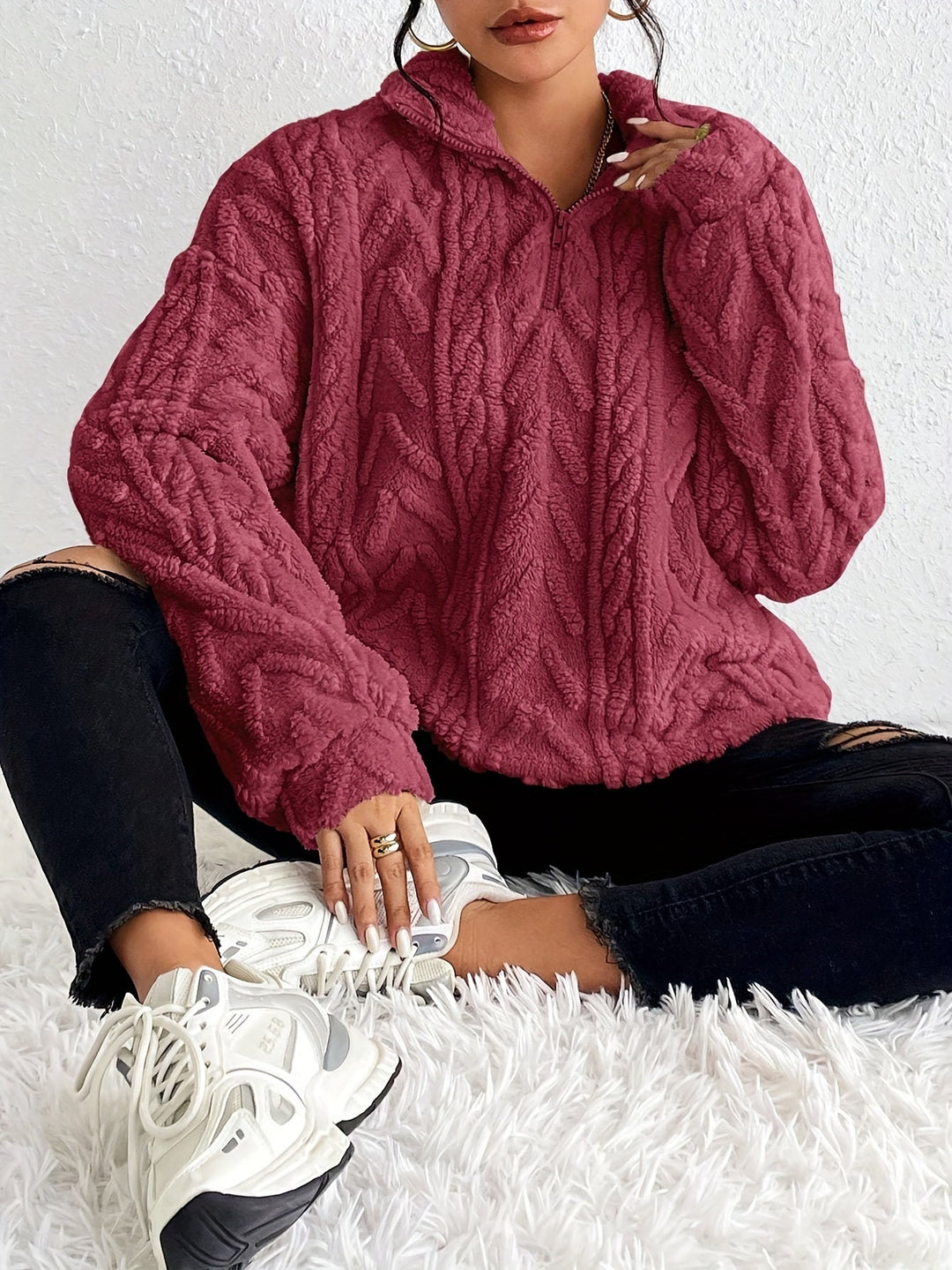 CLARE™ | Warm Knit Sweater