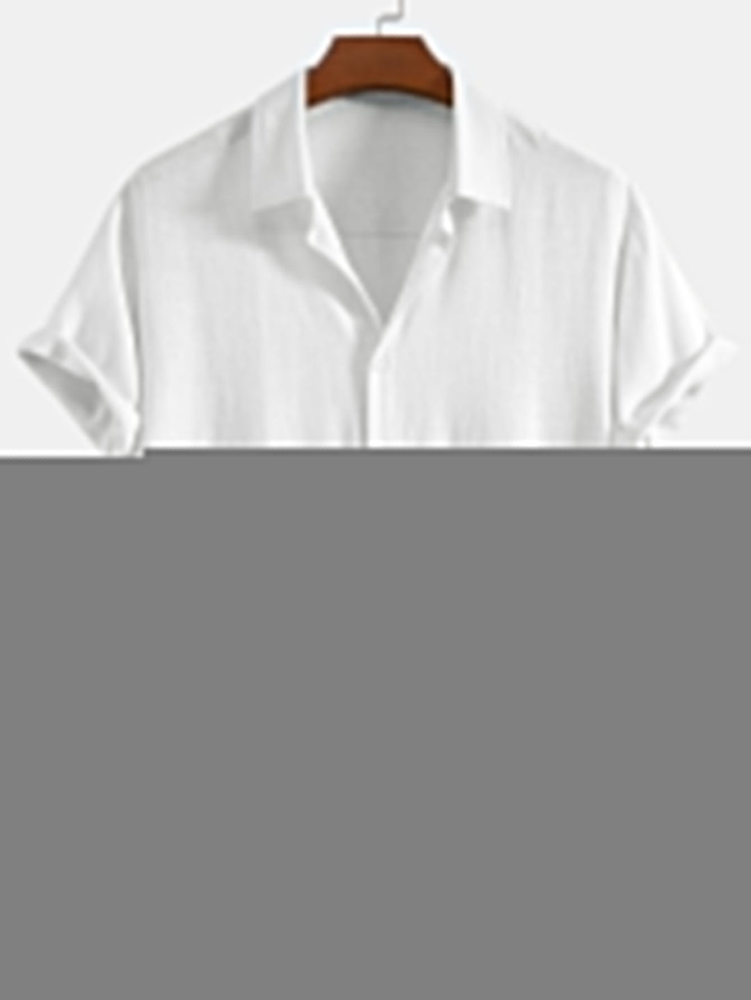 Damian | Button-Up Shirt in Linen and Rayon Blend