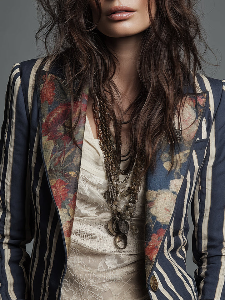 Eden™ Bohemian Striped Blazer