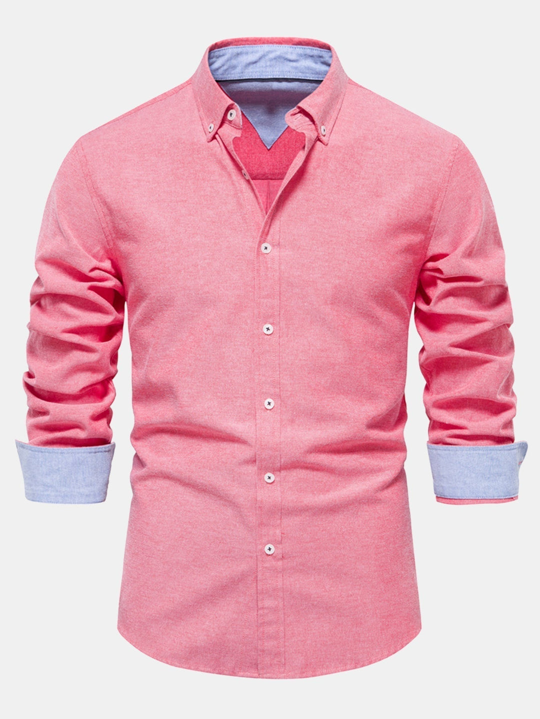 Levi | Long Sleeve Oxford Shirt with Buttons