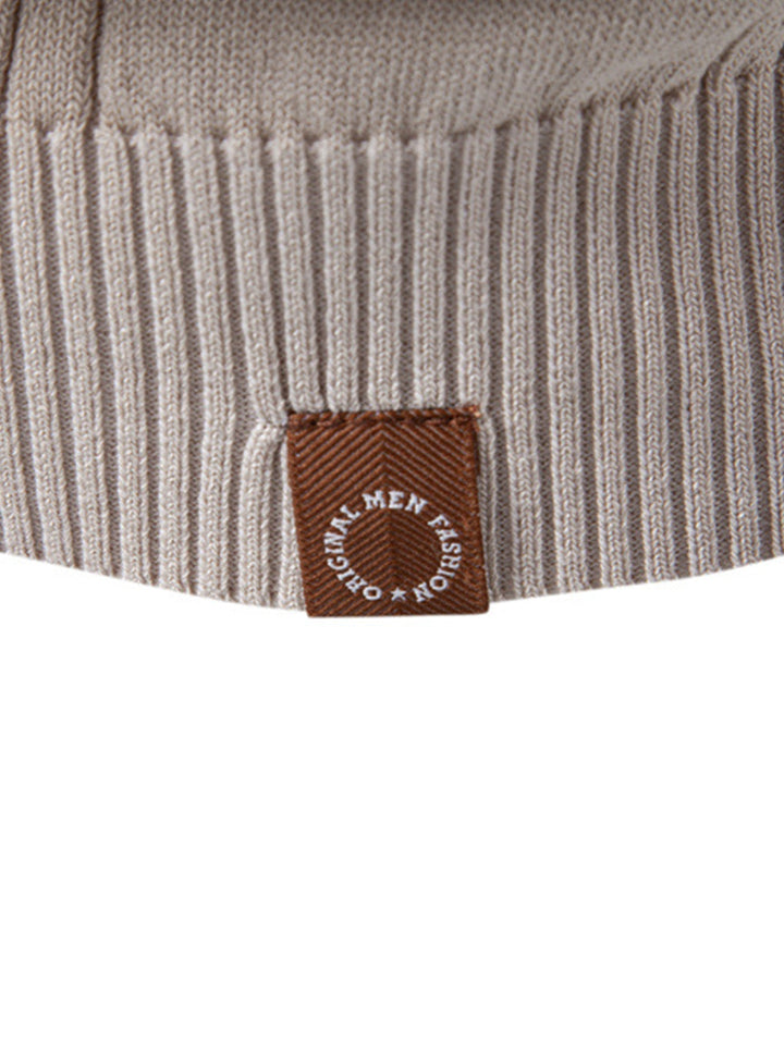 Bob | Twist Knit Polo & Elastic Waist Straight Leg Trousers