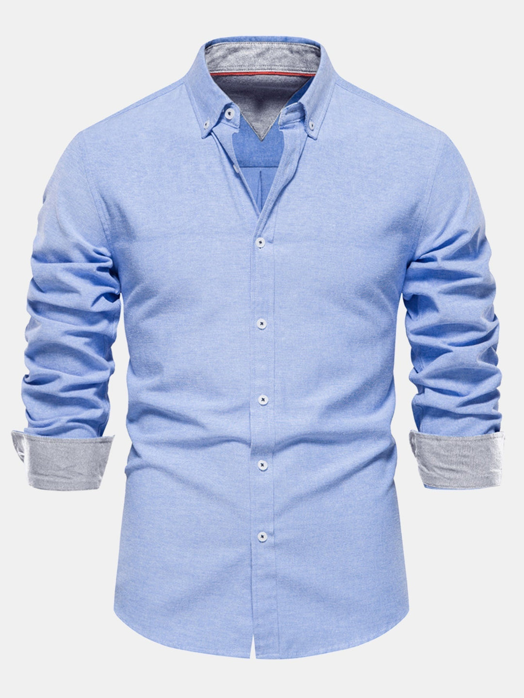 Levi | Long Sleeve Oxford Shirt with Buttons