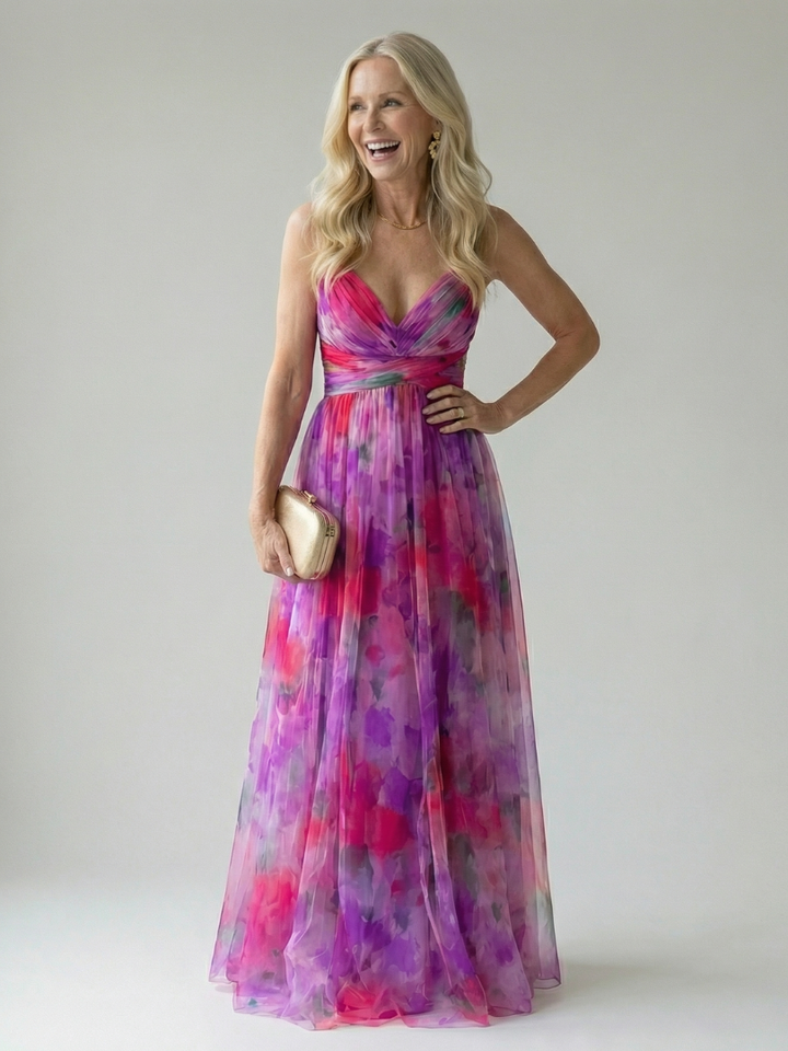 Amanda | Soft Wrap Maxi Dress