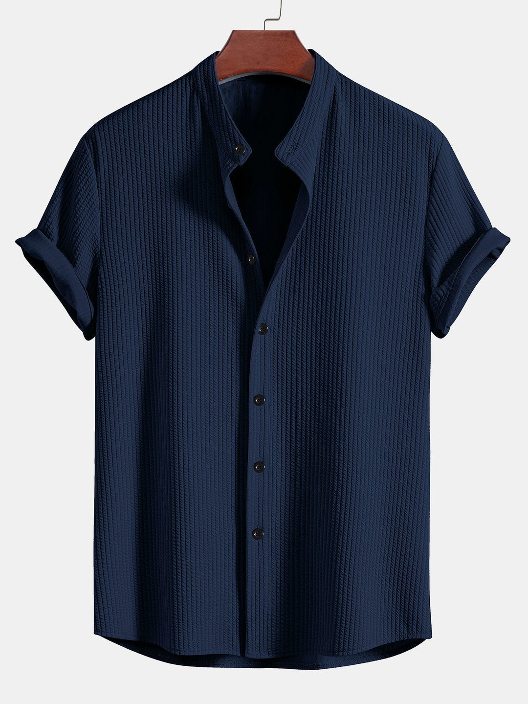 Noah | Muscle Ribbed Support Collar Shirt