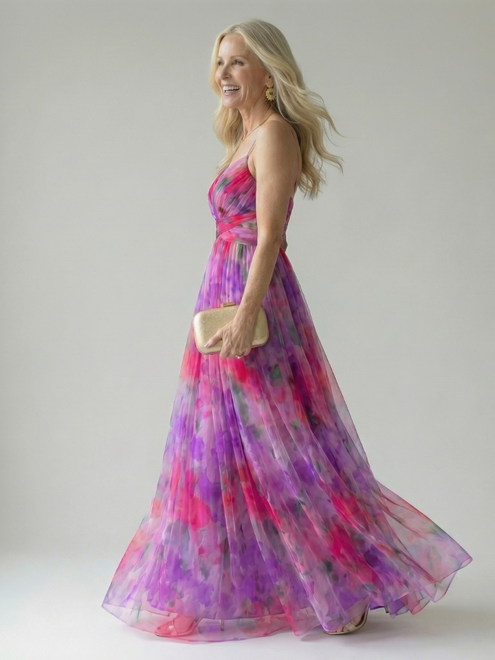 Amanda | Soft Wrap Maxi Dress