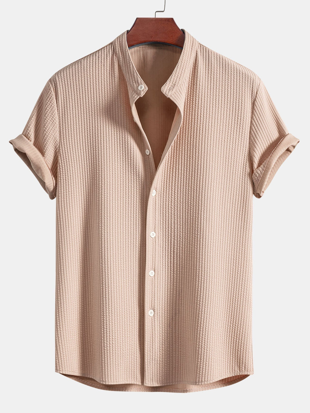Noah | Muscle Ribbed Support Collar Shirt