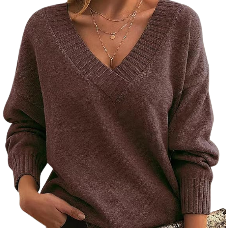 LILLIAN™ | Lightweight V-Neck Sweater