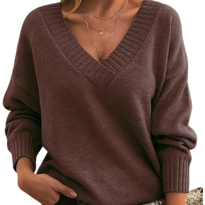 LILLIAN™ | Lightweight V-Neck Sweater