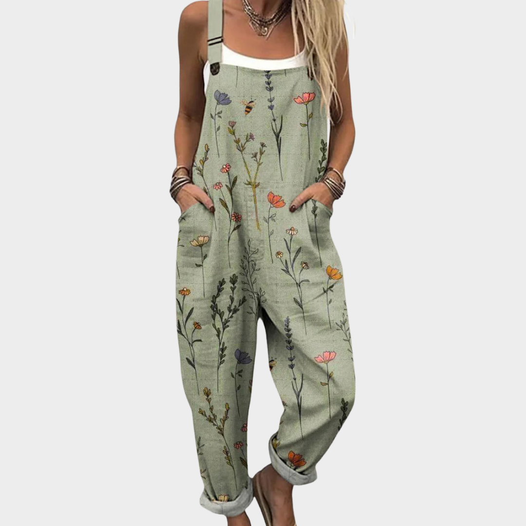 Beverly | Delicate Flowers Jumpsuit