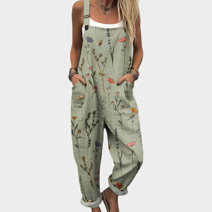 Beverly | Delicate Flowers Jumpsuit