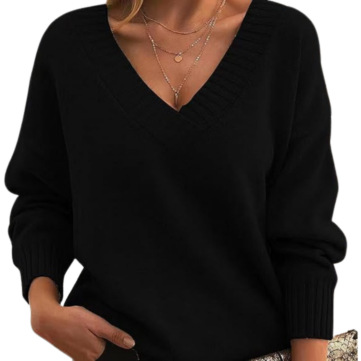 LILLIAN™ | Lightweight V-Neck Sweater