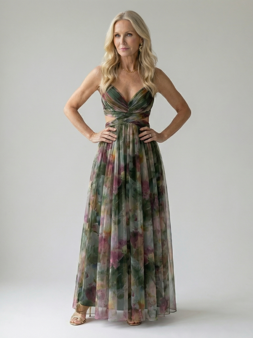 Amanda | Soft Wrap Maxi Dress