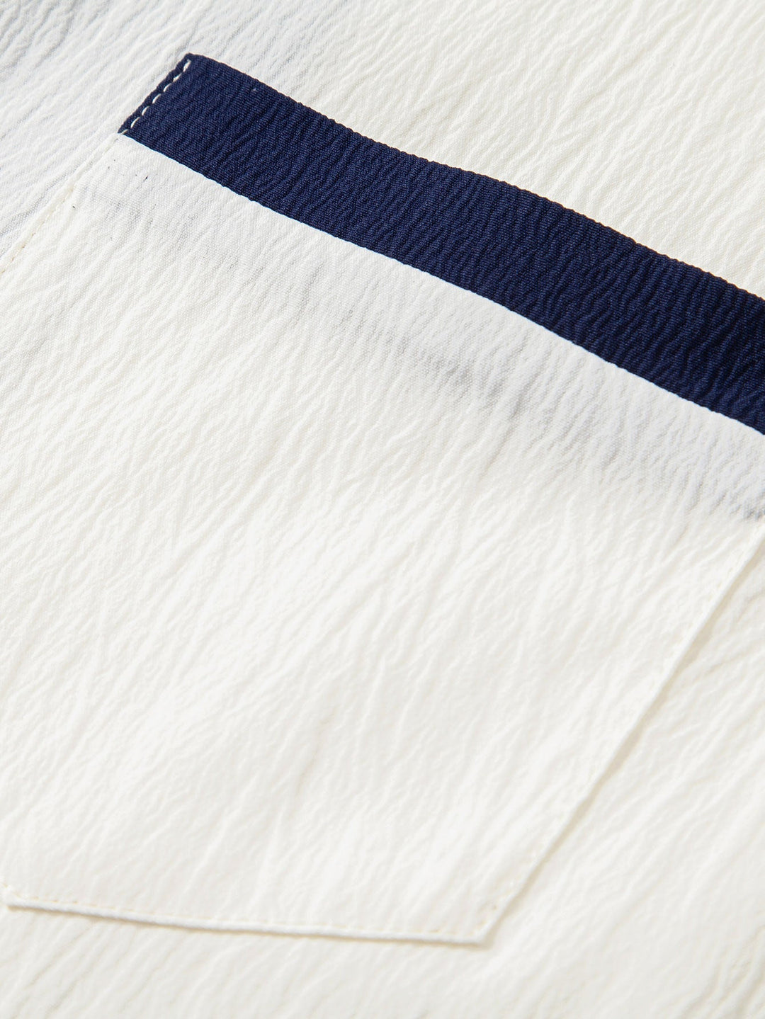 Lut | Textured Contrast Cuban Shirt & Straight Leg Pants