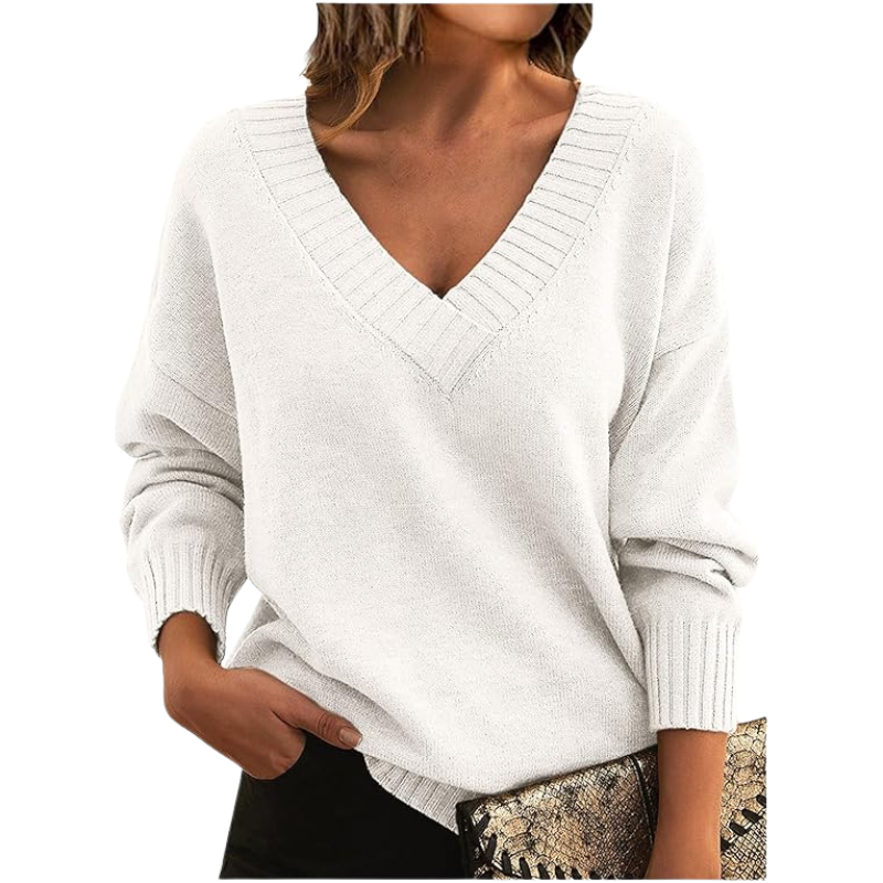 LILLIAN™ | Lightweight V-Neck Sweater