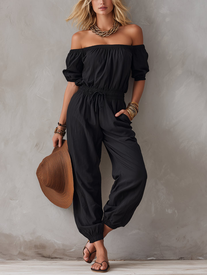 Lara | Off-Shoulder Jumpsuit