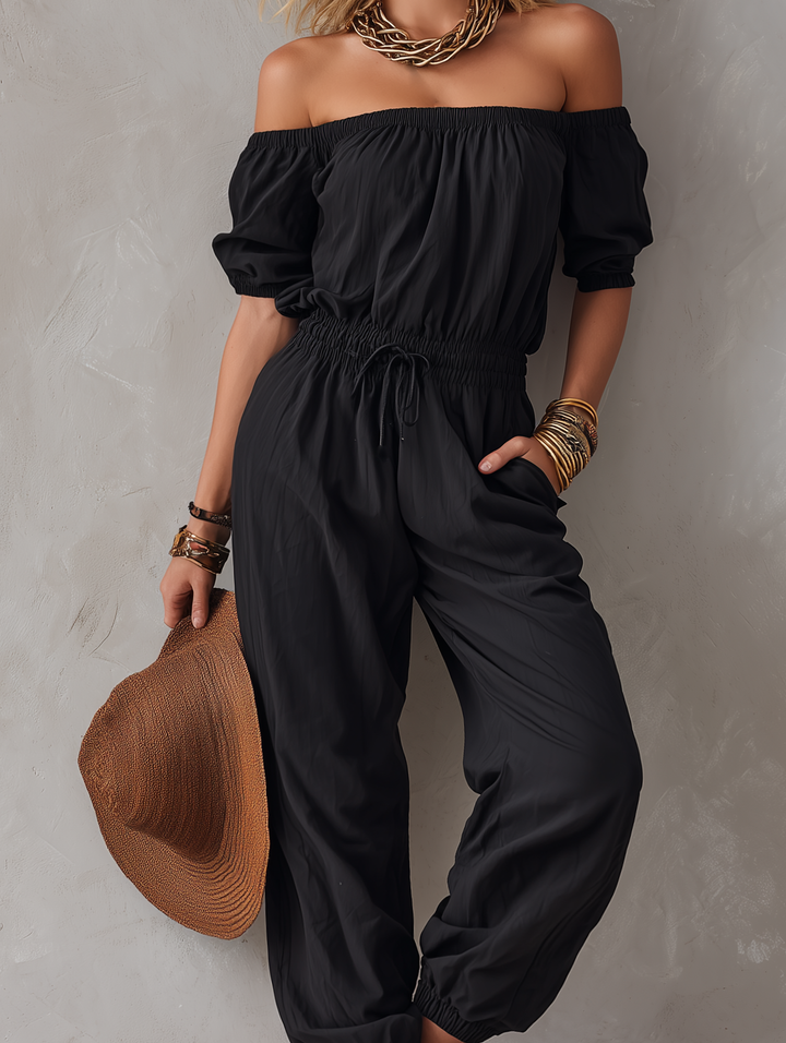 Lara | Off-Shoulder Jumpsuit