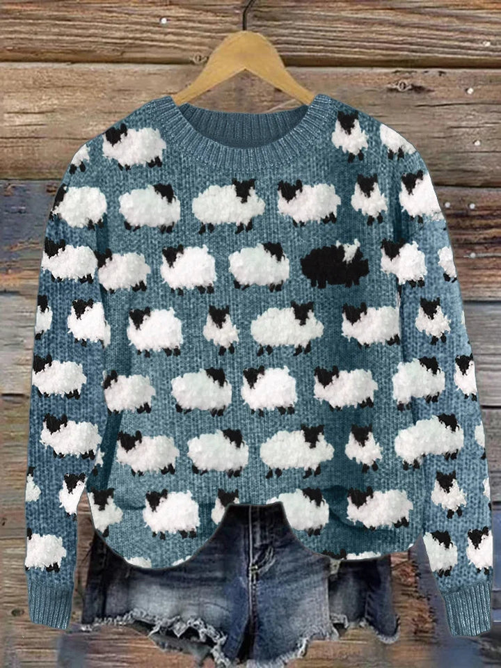 ELIANA™ | Novelty Knit Sweater
