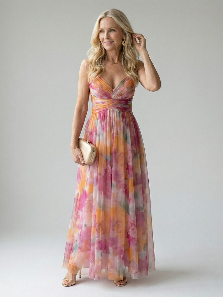 Amanda | Soft Wrap Maxi Dress