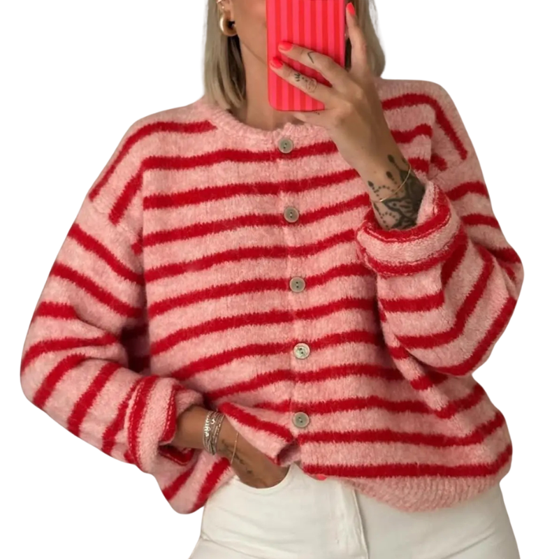 KARSYN™ | Stylish Striped Casual Cardigan