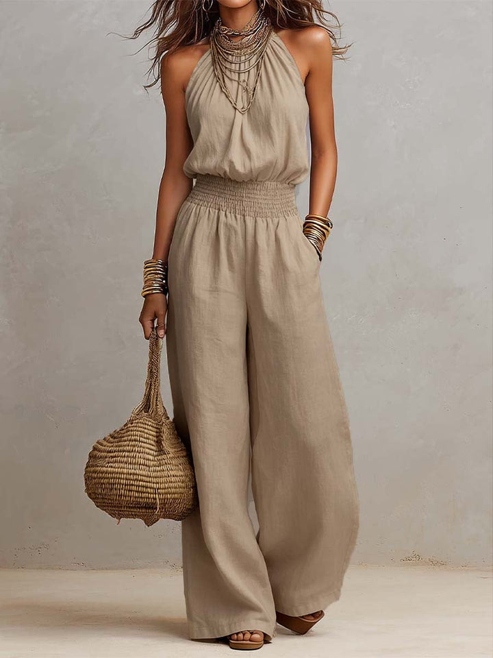 Valerie | Elegant Jumpsuit with Halter Neck