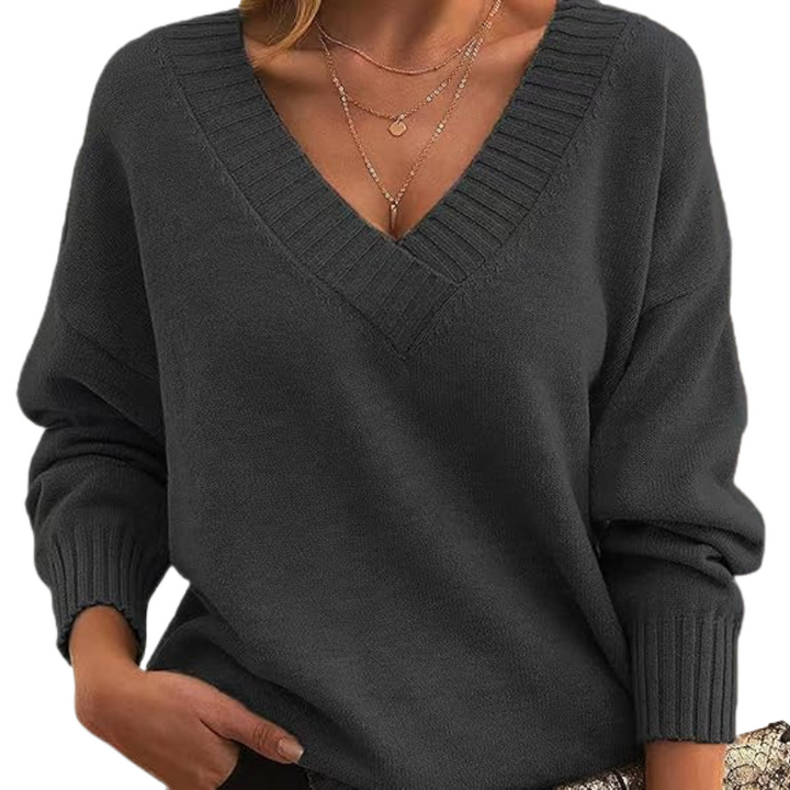 LILLIAN™ | Lightweight V-Neck Sweater
