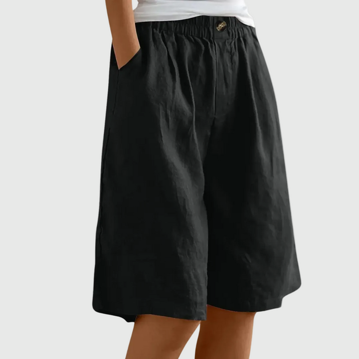 Marie | Loose-Fitting Shorts with an Elastic Waistband