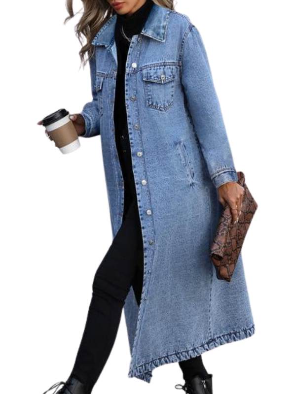POPS™ – Stylish Button Front Coat