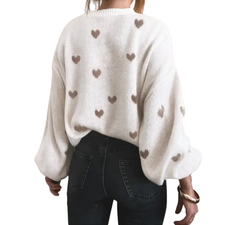 HOLLIS™ | Cozy Halloween Print Drop Shoulder Sweater