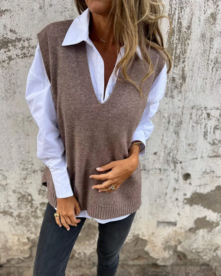 EVELYN™ | Stylish Knit Sweater Vest