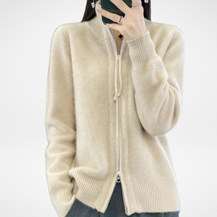 KATRINA™ | Minimalist Zip Sweater