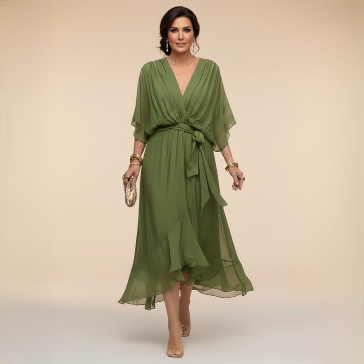 Monica | Flowing, Elegant Maxi Dress
