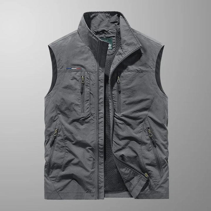 Miguel | Breathable Utility Vest with Multiple Pockets