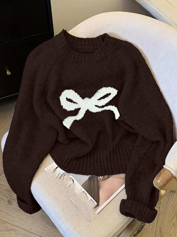 GRACIE™ | Elegant Bow Knit Sweater for Fall & Winter Fashion