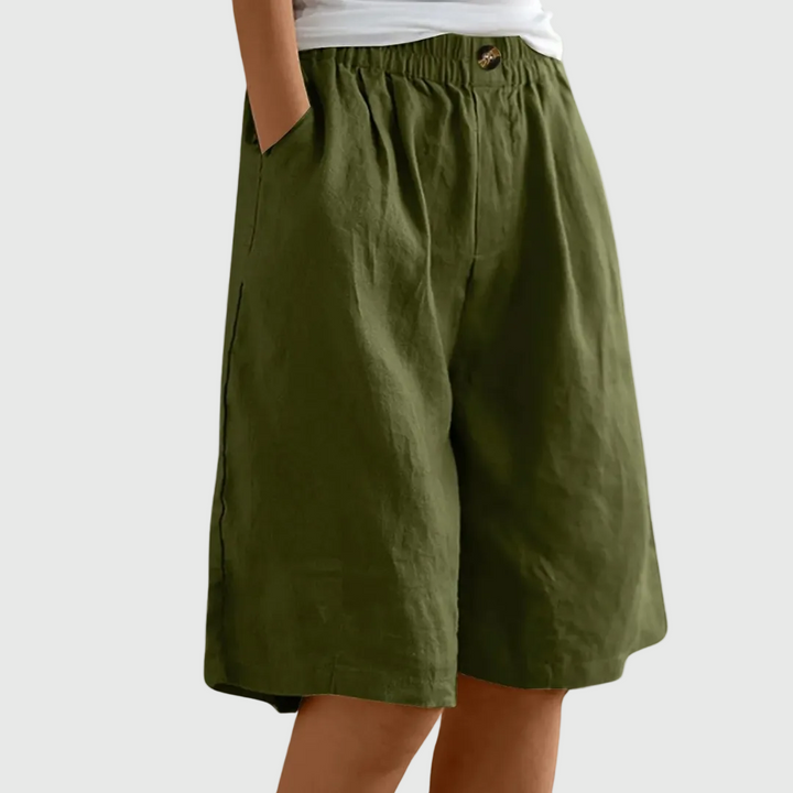 Marie | Loose-Fitting Shorts with an Elastic Waistband