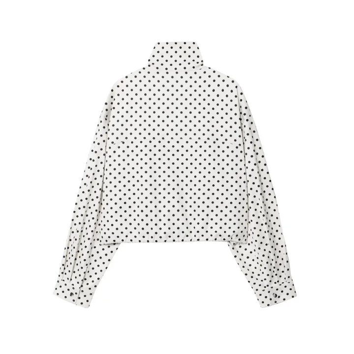 LEILANIE™ – Casual Polka Dot Street Jacket