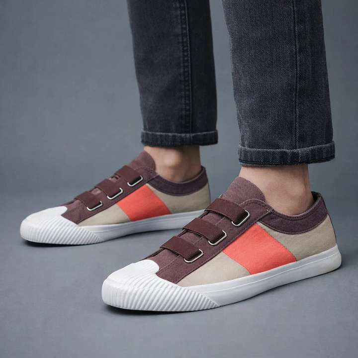 Claude | Monet Canvas Sneakers