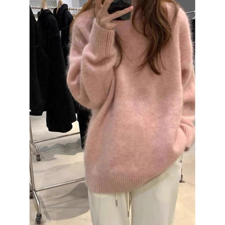 MIRIELLE™ | Comfy Long Sleeve Round Neck Sweater