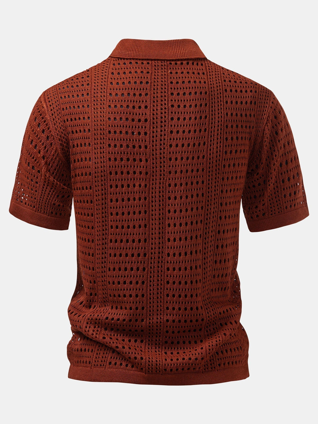 Usher | V-Neck Polo Shirt with Hook