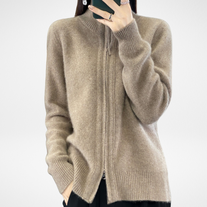 KATRINA™ | Minimalist Zip Sweater