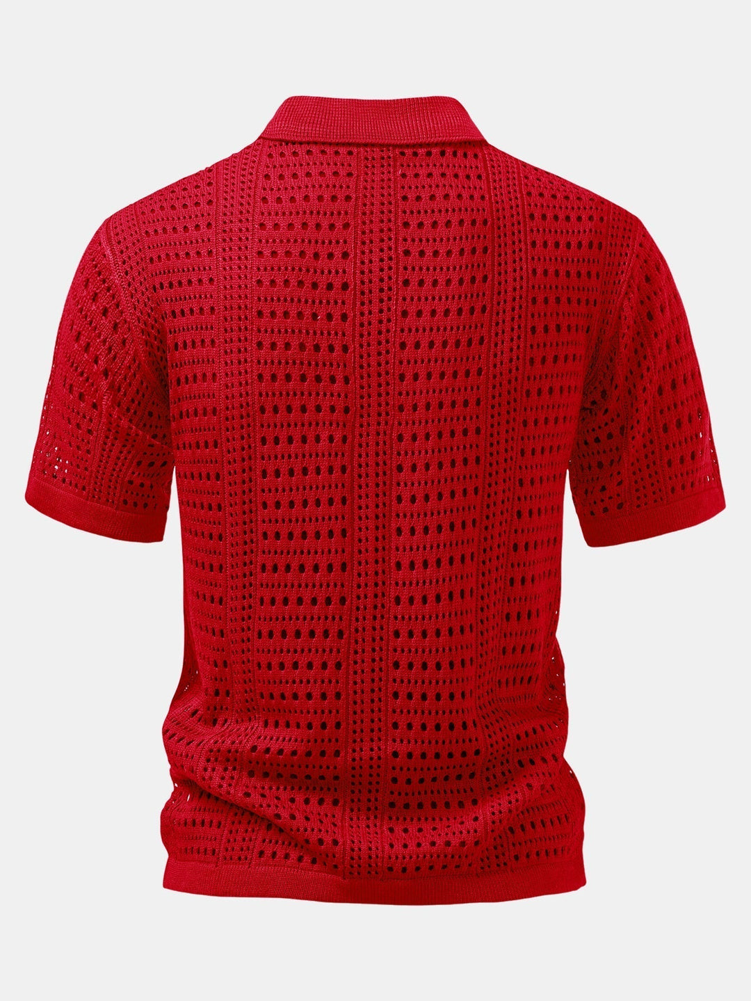 Usher | V-Neck Polo Shirt with Hook