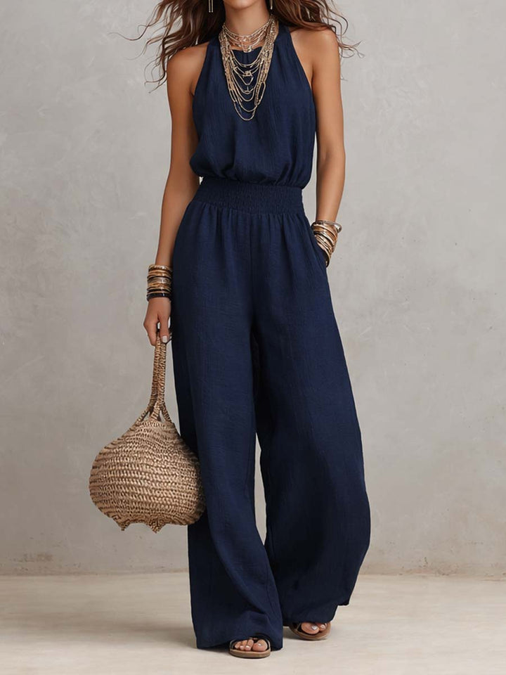Valerie | Elegant Jumpsuit with Halter Neck