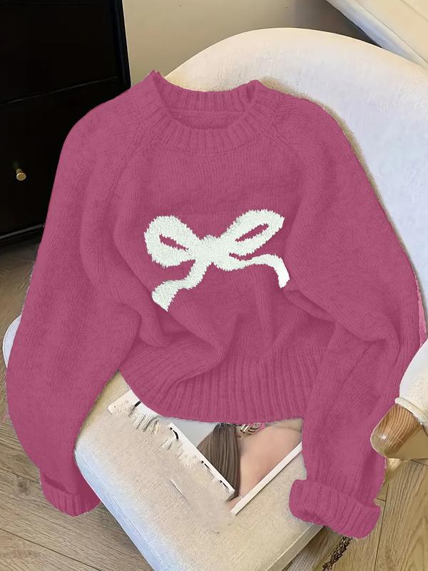 GRACIE™ | Elegant Bow Knit Sweater for Fall & Winter Fashion