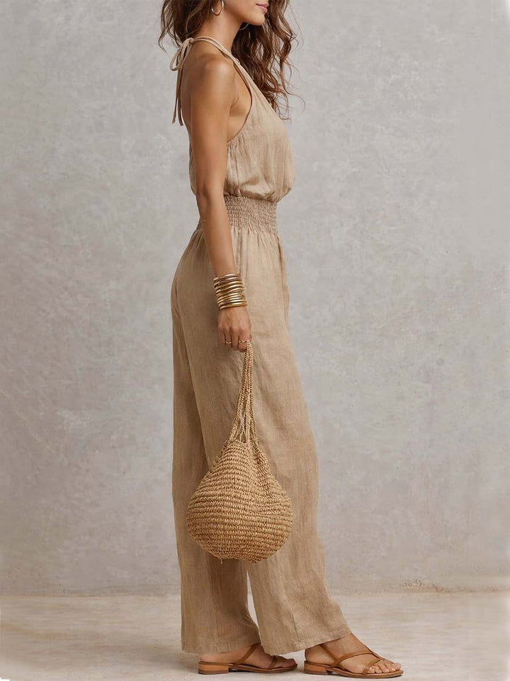Valerie | Elegant Jumpsuit with Halter Neck