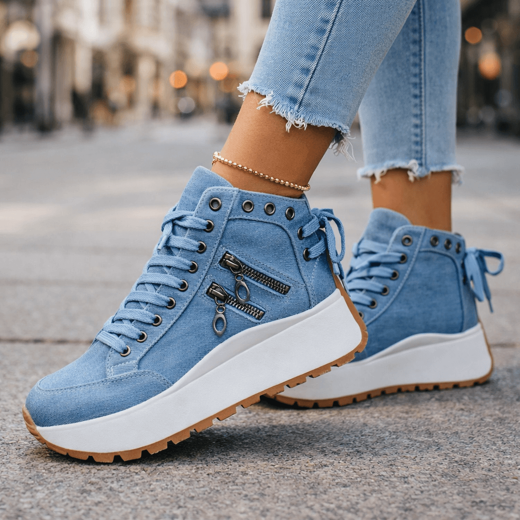 Erin | Wedge Sneakers