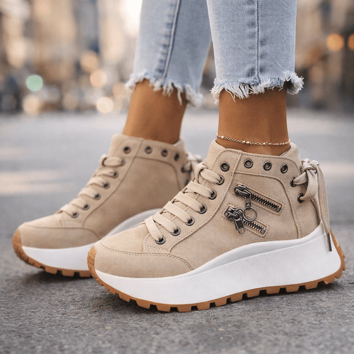 Erin | Wedge Sneakers