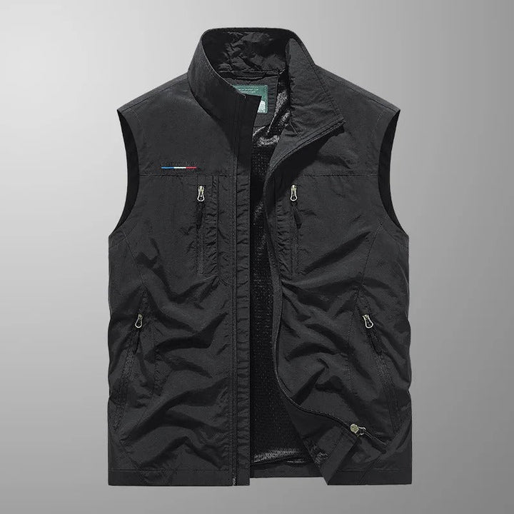Miguel | Breathable Utility Vest with Multiple Pockets
