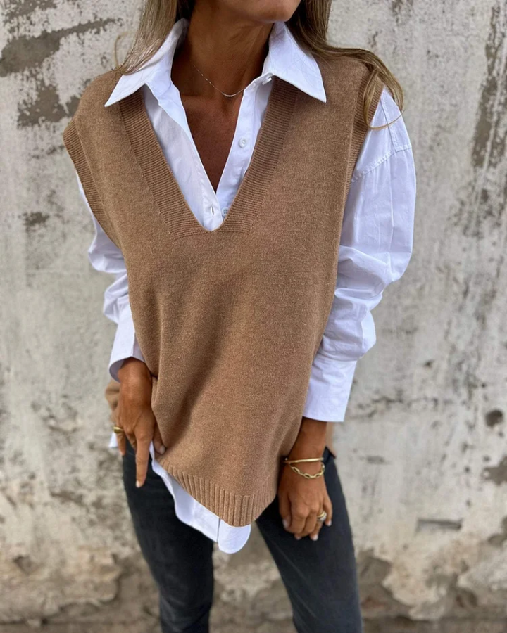 EVELYN™ | Stylish Knit Sweater Vest