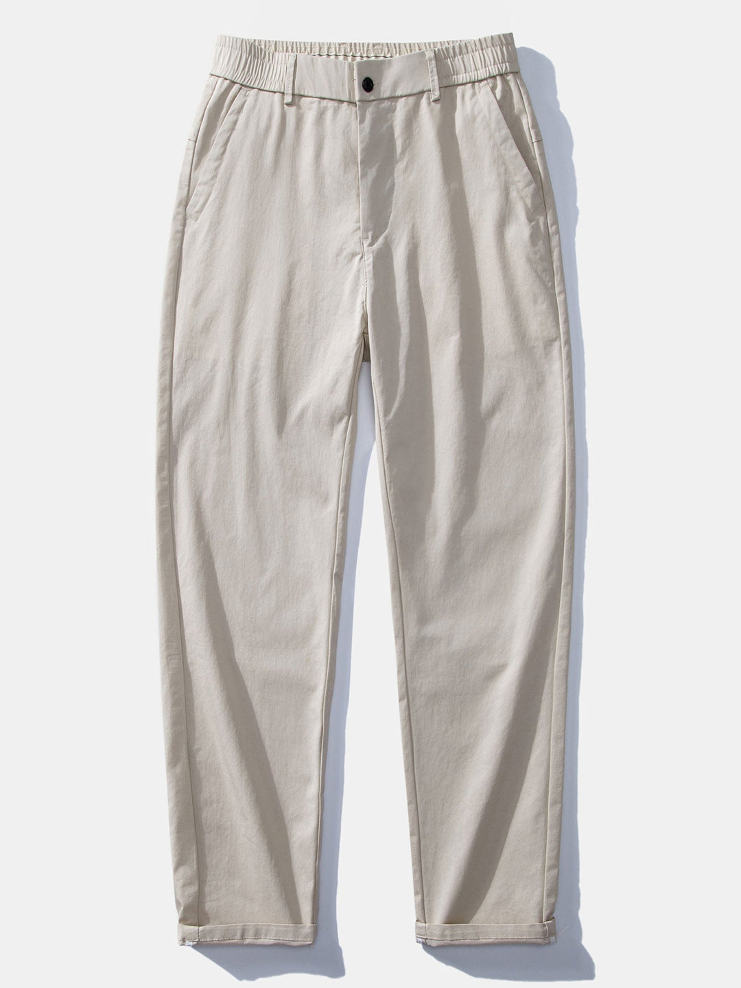 Bob | Twist Knit Polo & Elastic Waist Straight Leg Trousers