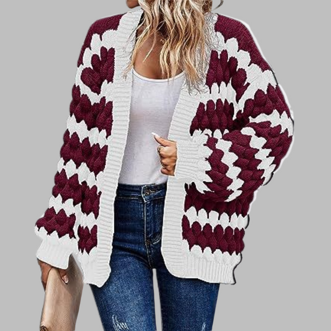 SALVACION™ | Casual Long Sleeve Drop Shoulder Cardigan